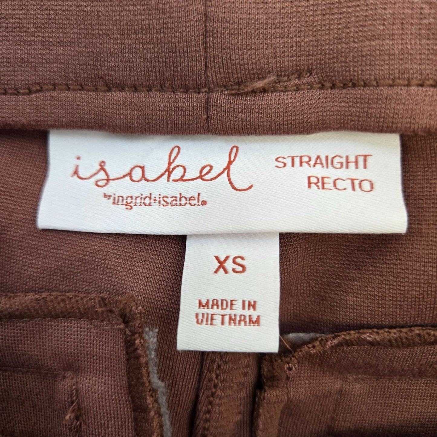 NWT Isabel Maternity Pull On Post Pregnancy Split Hem Pants Size XS