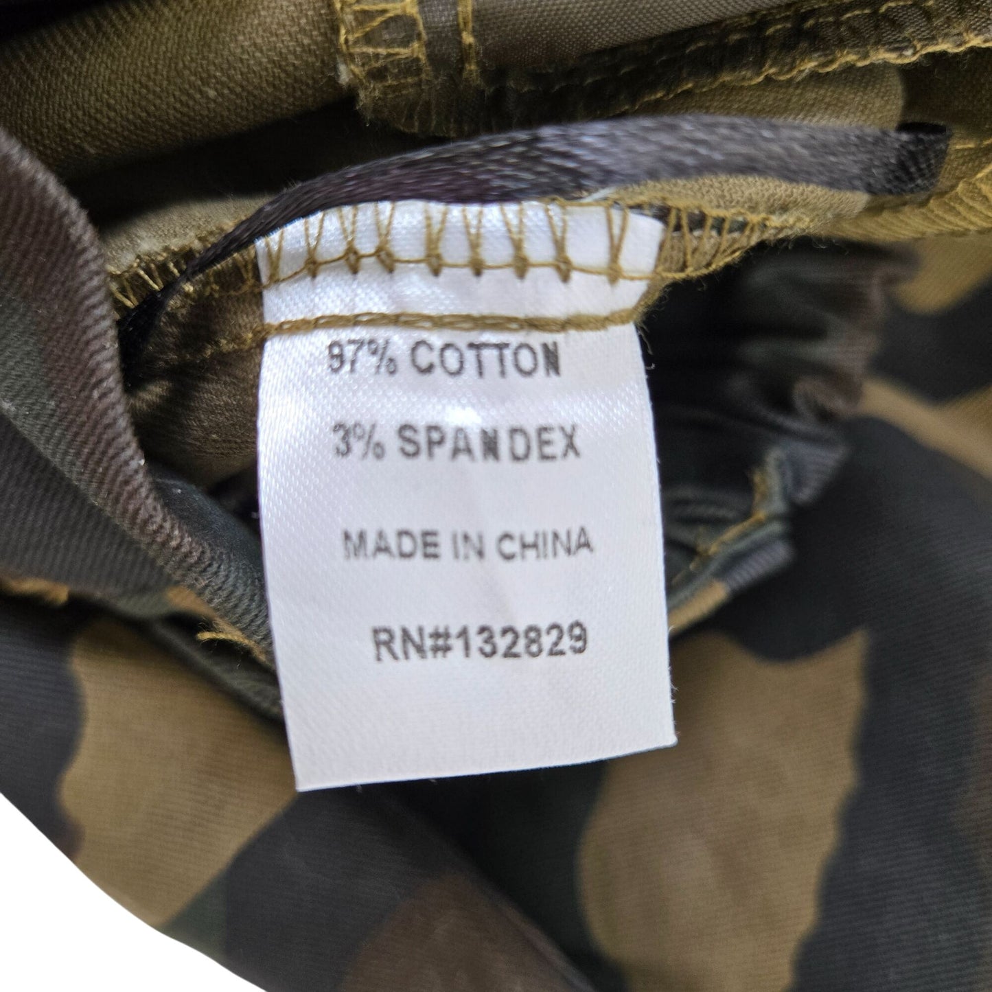 Revolve Superdown Jordan Slim Elastic Camouflage Pants Size XXS