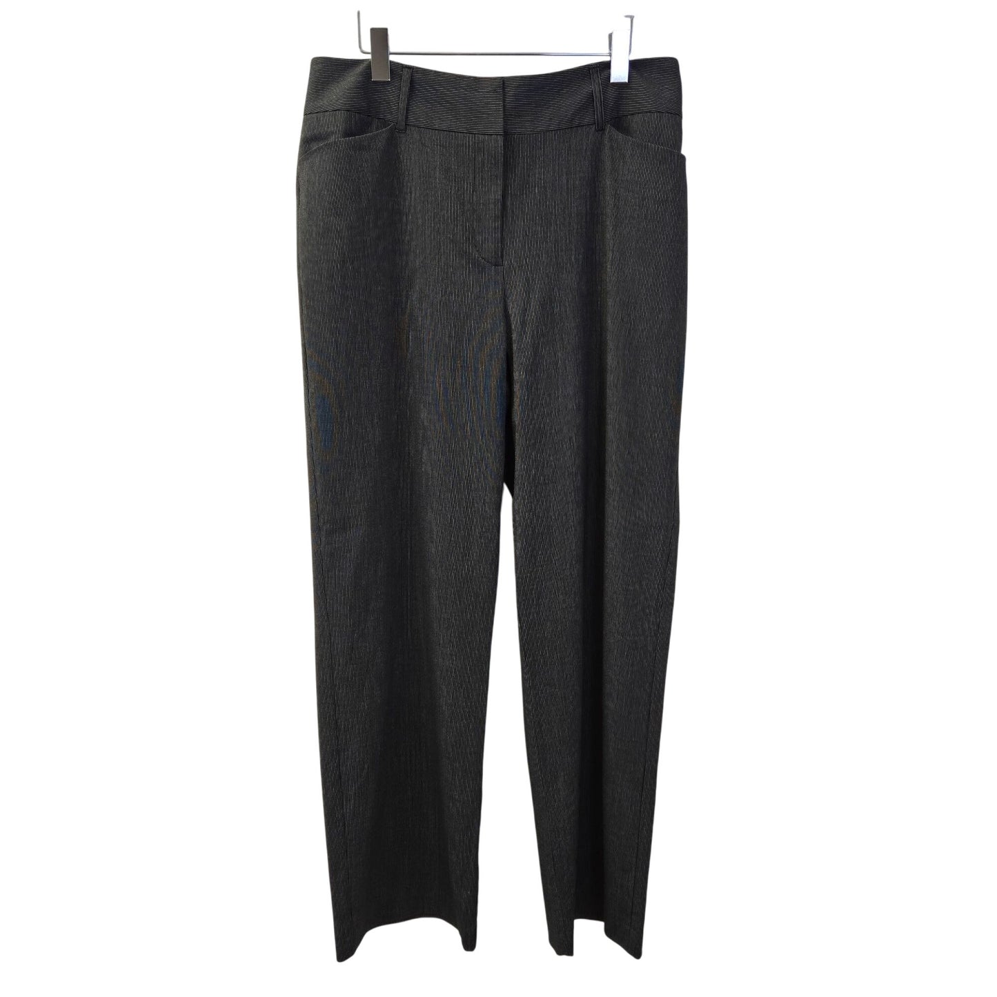 Chico's Wide Leg Pinstripe Trouser Pants Size Chico's 3/XL