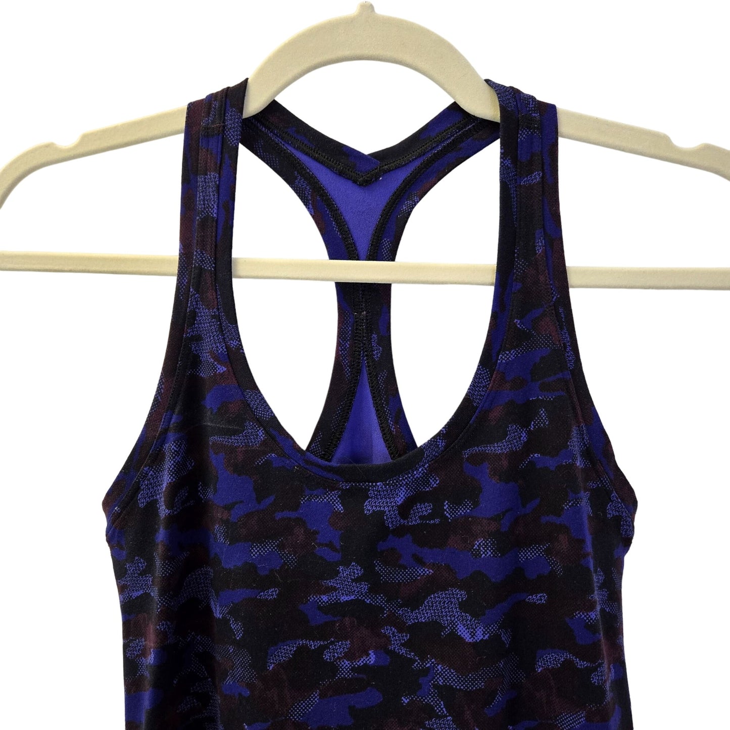 Lululemon Cool Racerback II Camouflage Tank Top Size 6