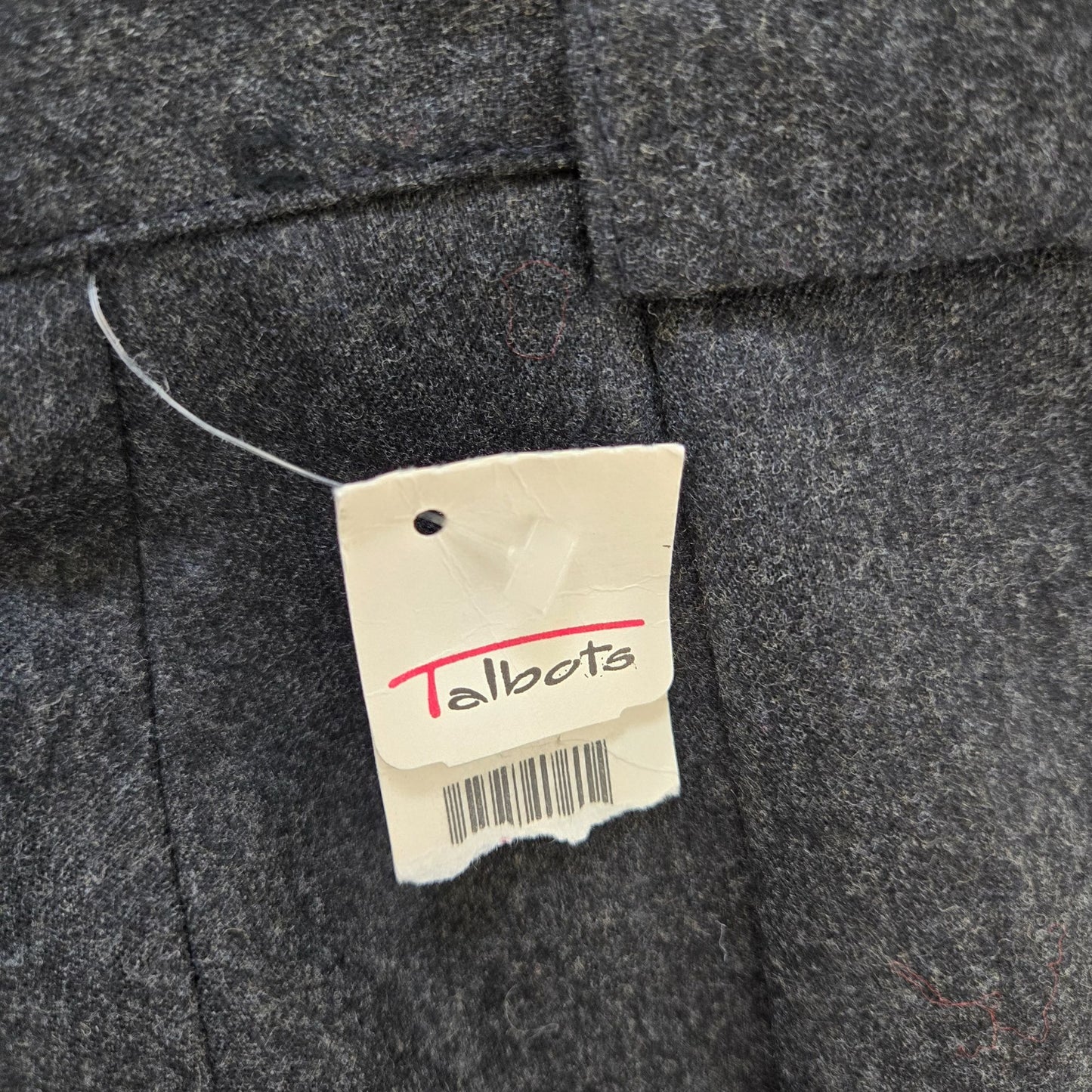 NWT Talbots 100% Worsted Wool Midi Pencil Skirt Size 6