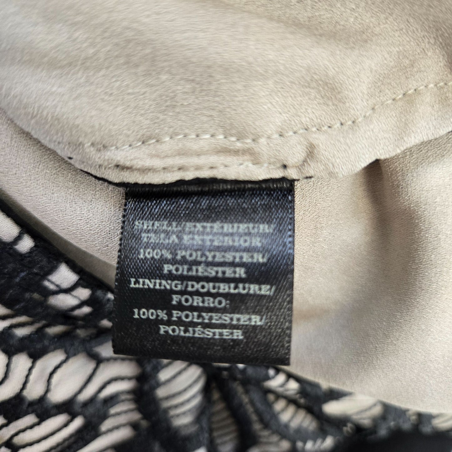 Ann Taylor Floral Lace Overlay Sleeveless Shell Blouse Size Medium