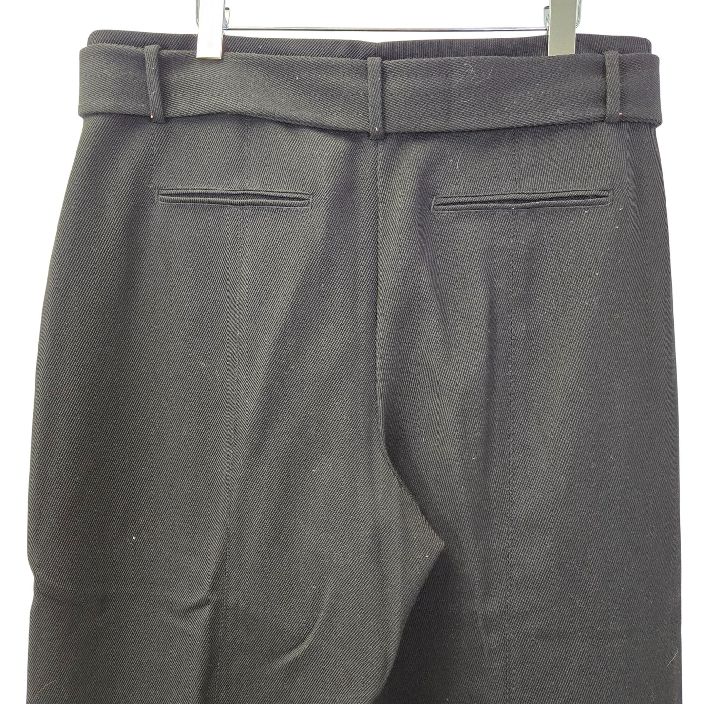 Ann Taylor Rib Texture Wide Leg Cropped Pants Size 16