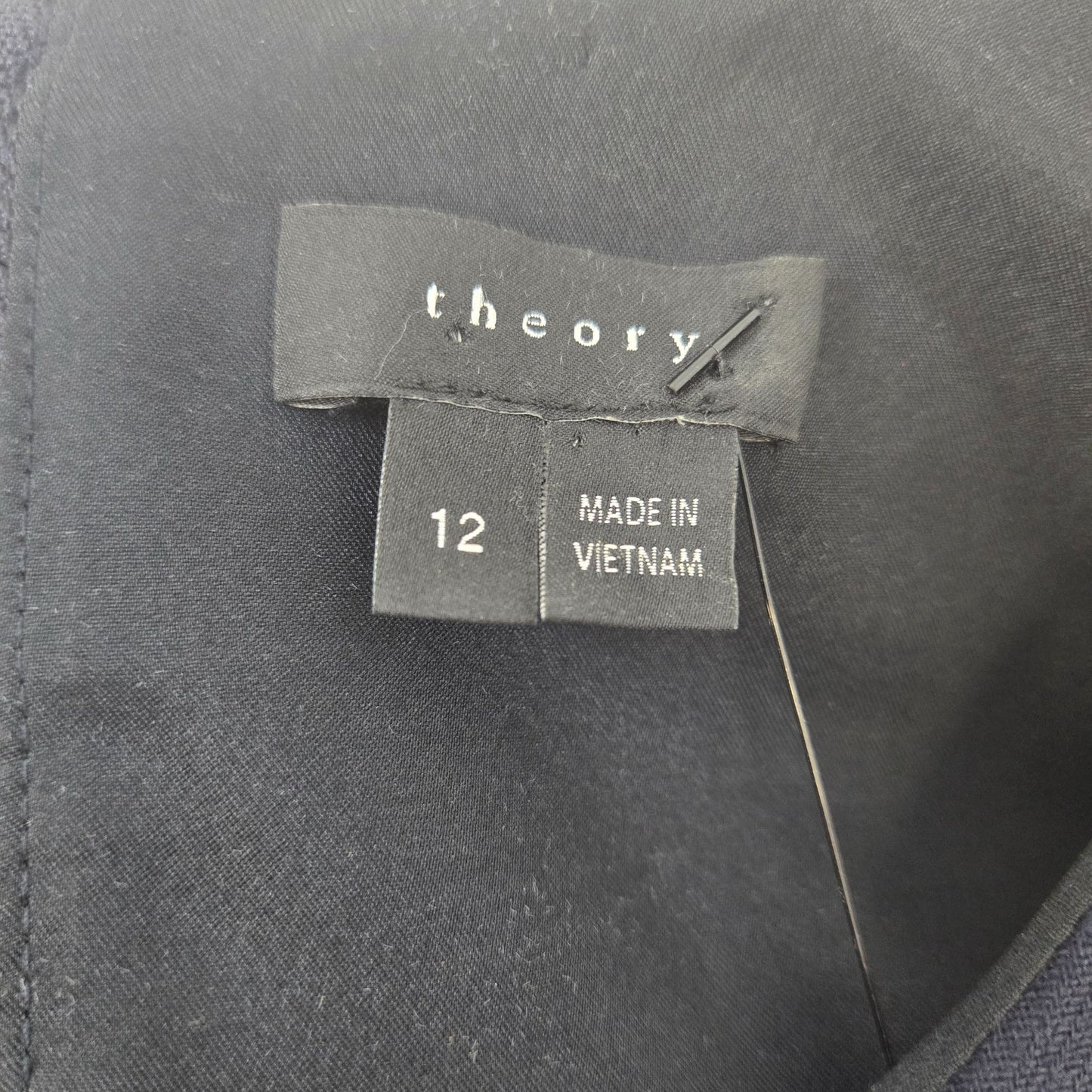 Theory Colorblock Sleeveless Shift Dress Size 12
