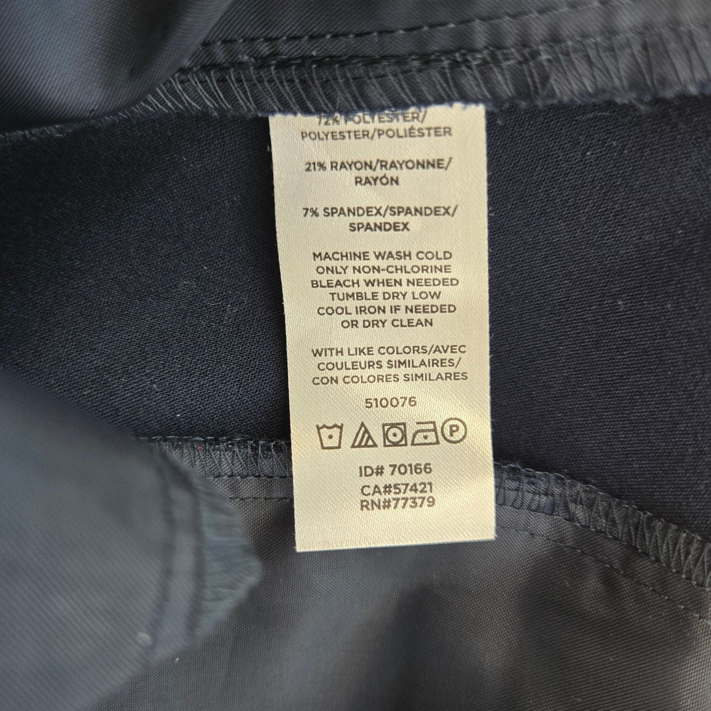 Ann Taylor Factory The Straight Pant in Seasonless Stretch Size 12