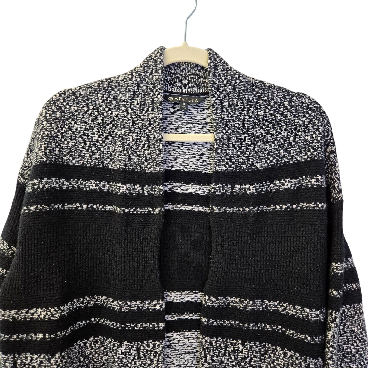 Athleta Wool & Cashmere Blend Open Longline Cardigan Sweater Size Small