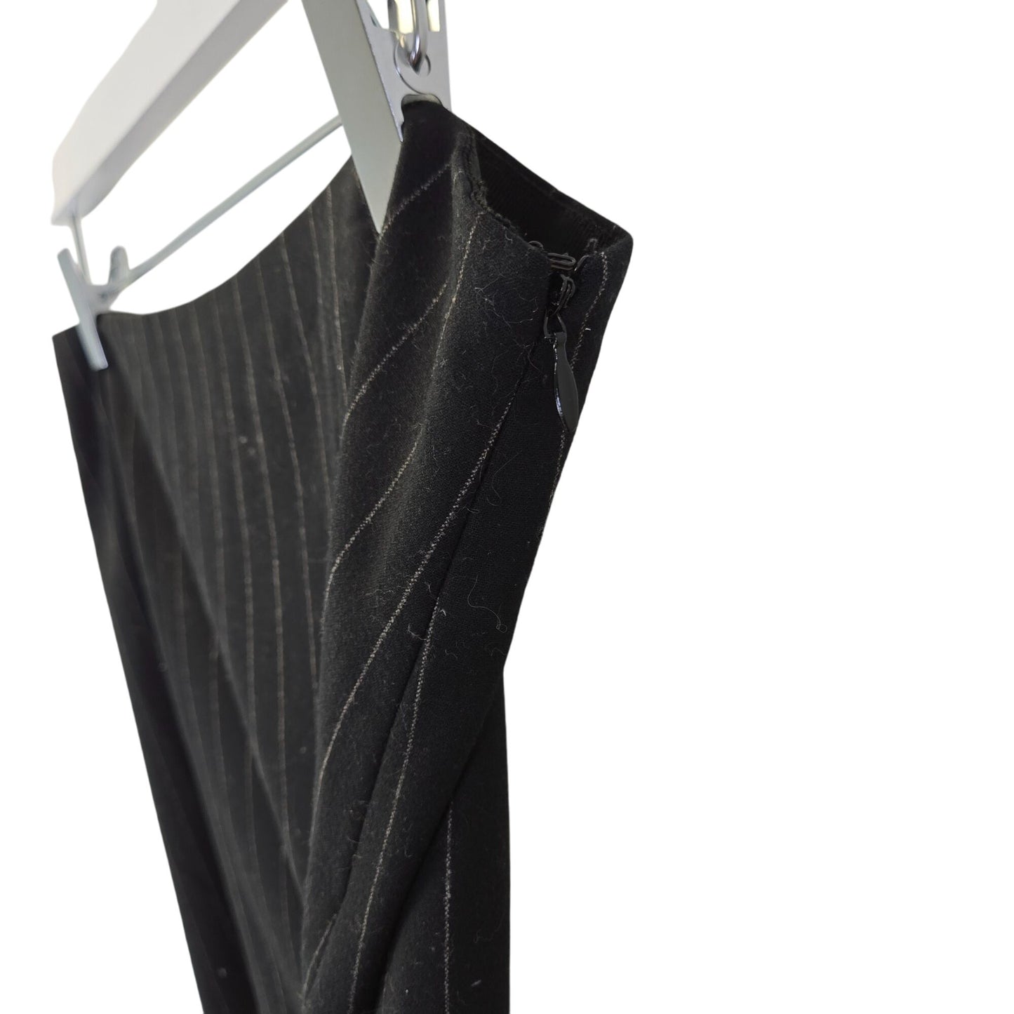 J. Crew Wool Blend Pinstripe A-Line Skirt Size 12