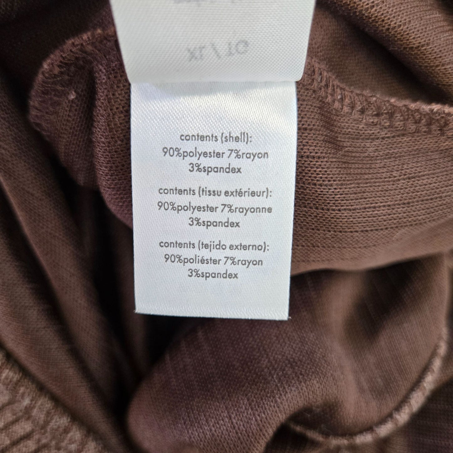 NWT WeWoreWhat Wide Rib Cutout Sweater Midi Dress in Cacao Size XL