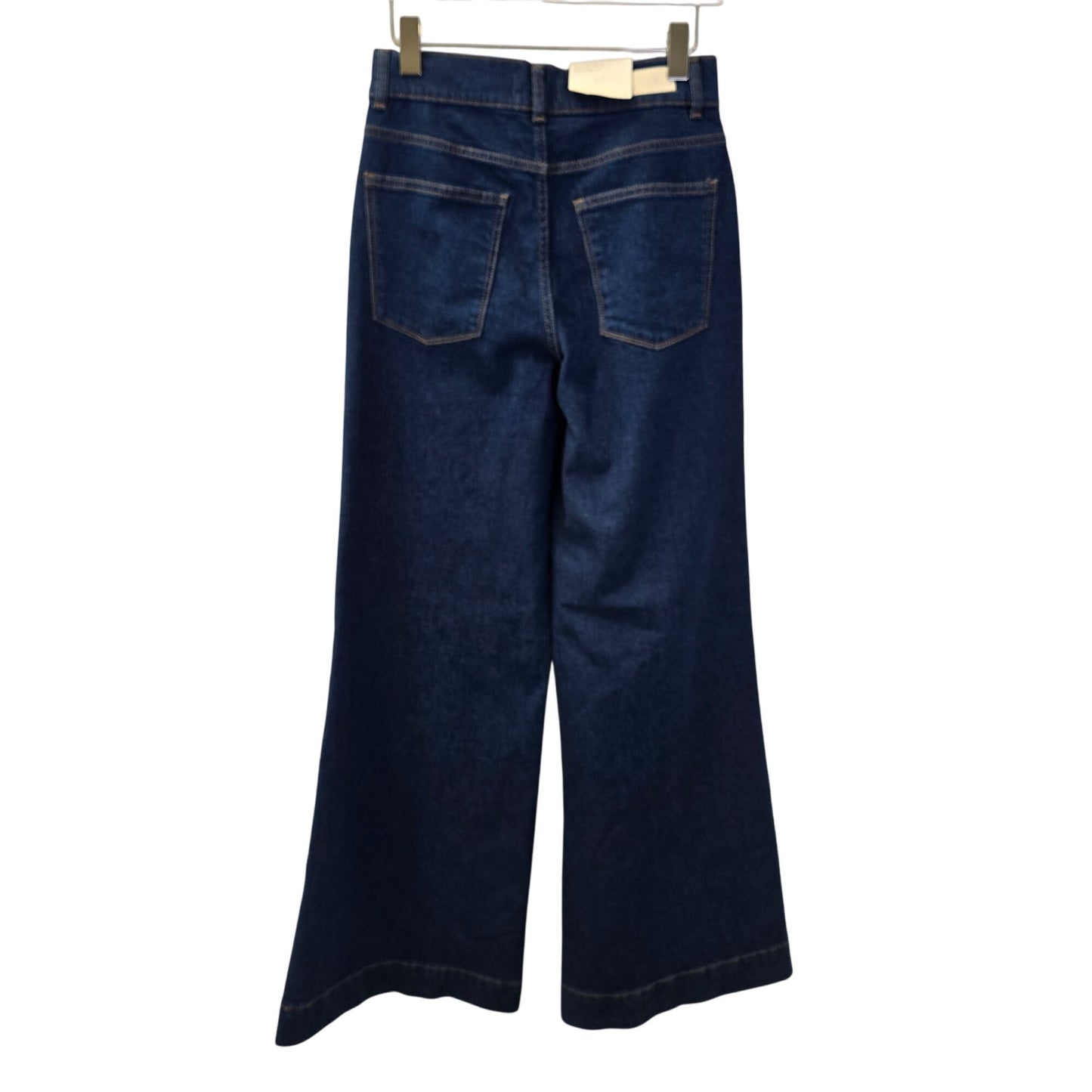 NWT DL1961 Hepburn Extra Wide Leg High Rise Jeans Size 27