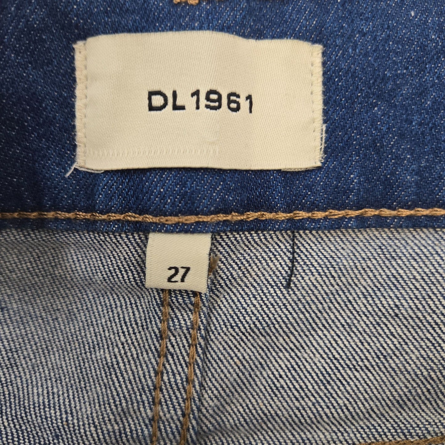 NWT DL1961 Hepburn Extra Wide Leg High Rise Jeans Size 27