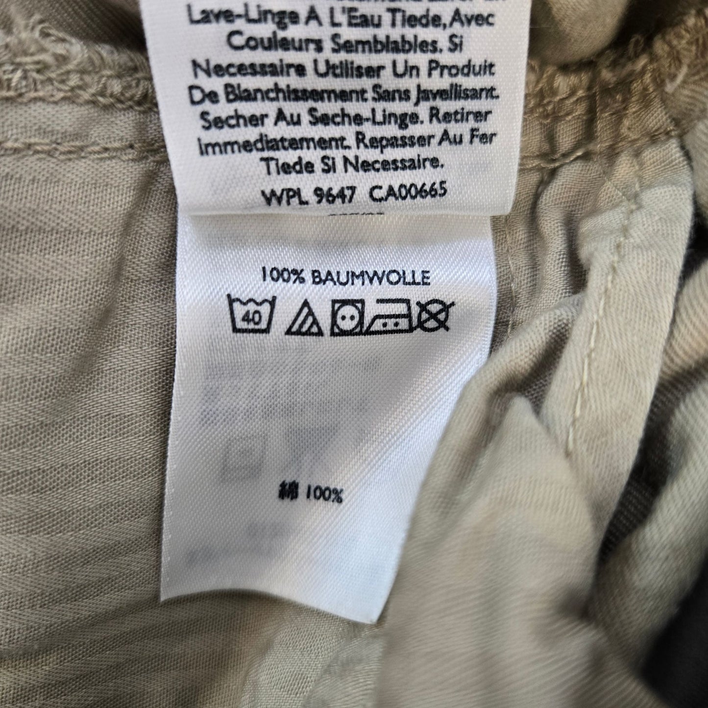 Eddie Bauer 100% Cotton Utility Fit Cargo Pants Size 42