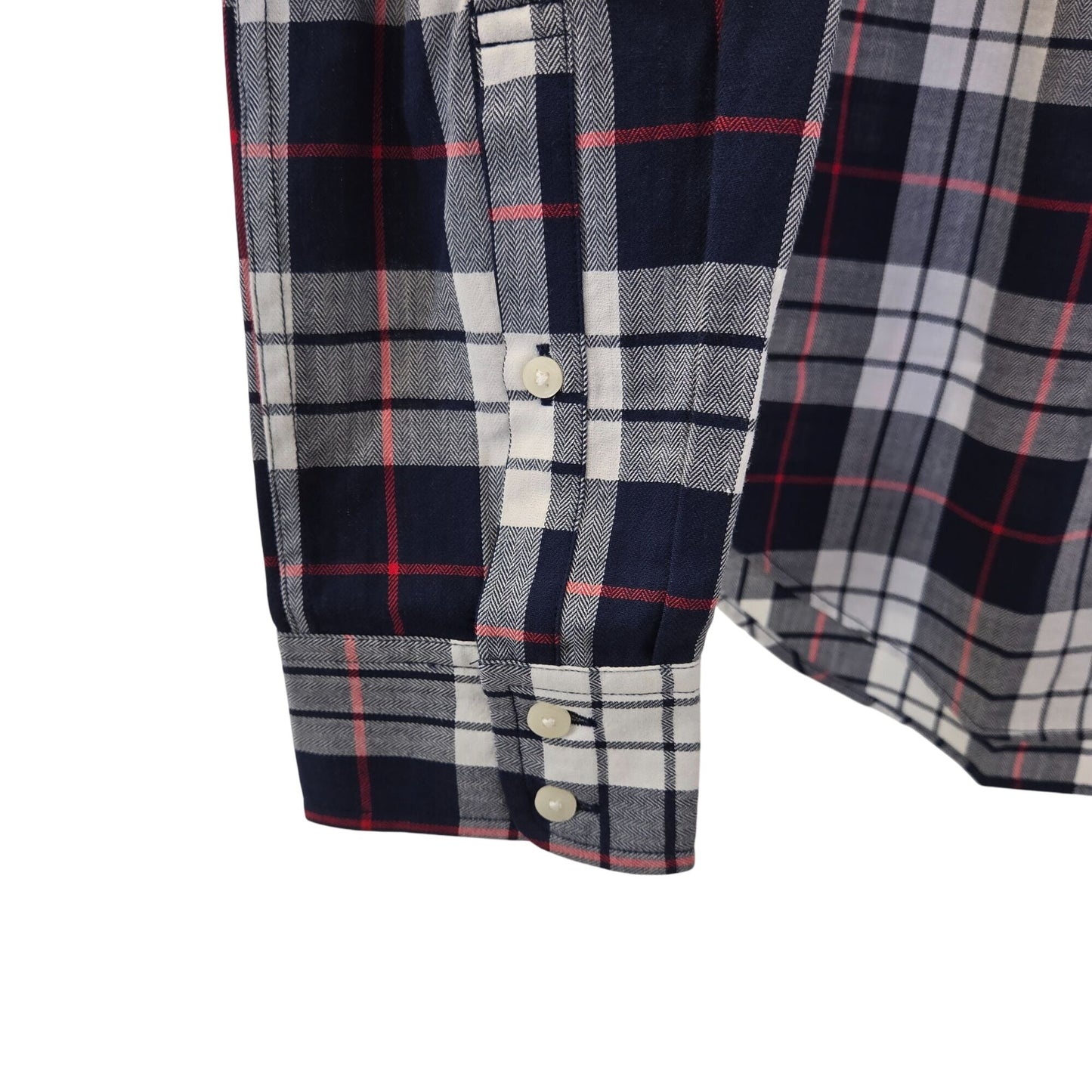 NWT UNTUCKit Citra Plaid Long Sleeve Button Down Shirt Size 4