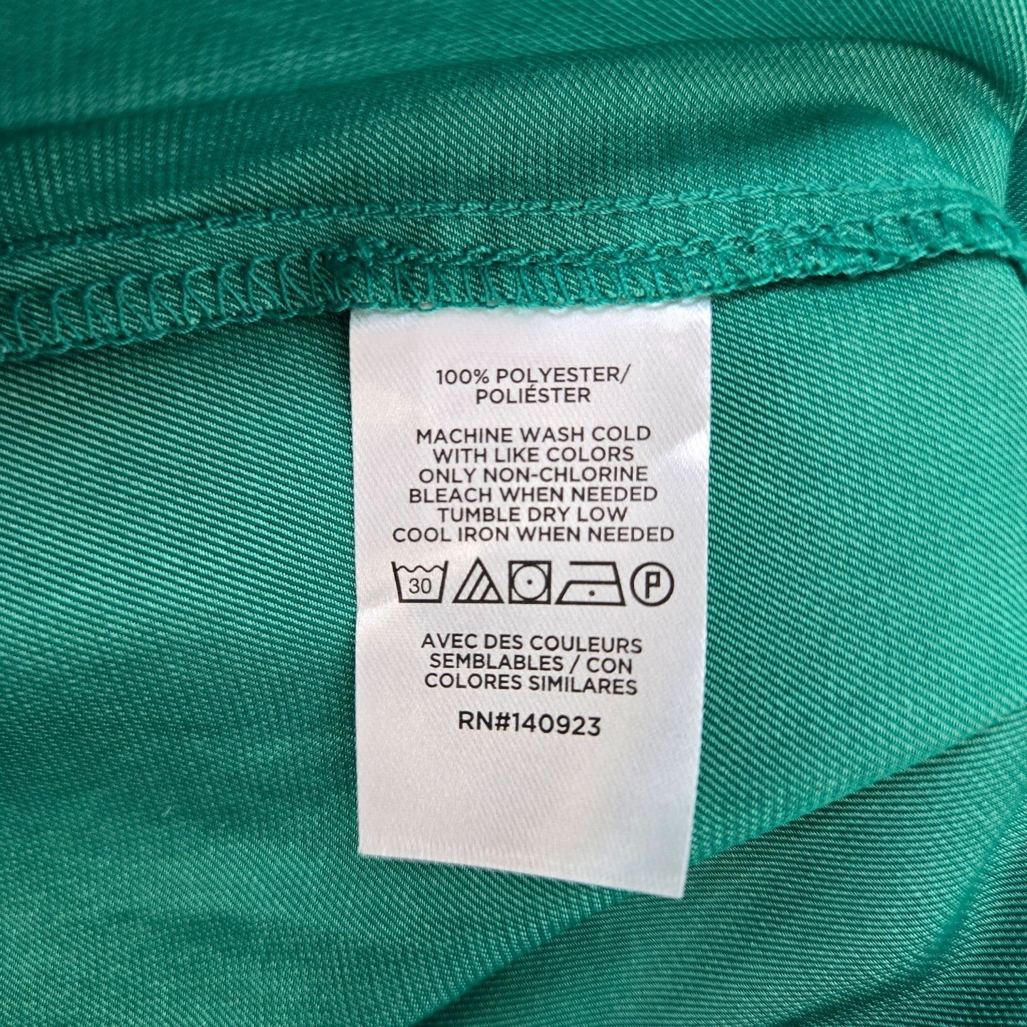 Loft Kelly Green V-neck Popover Blouse Size Small