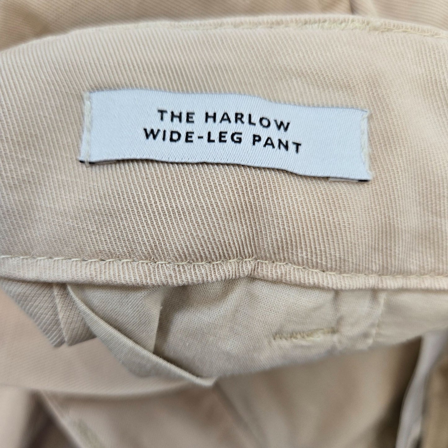 NWT Madewell Linen Blend Harlow Wide Leg Pant Size 2/4