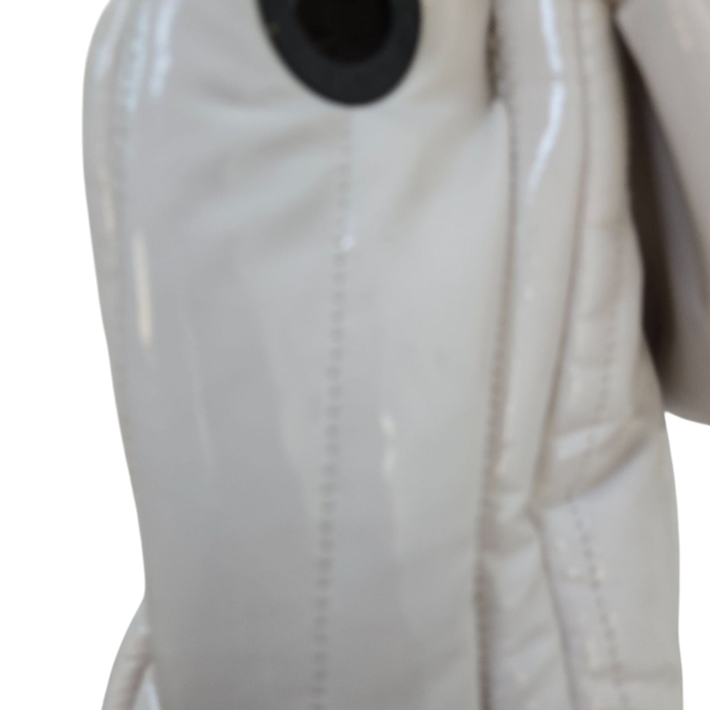 Think Royln White Puffer Bar Handbag
