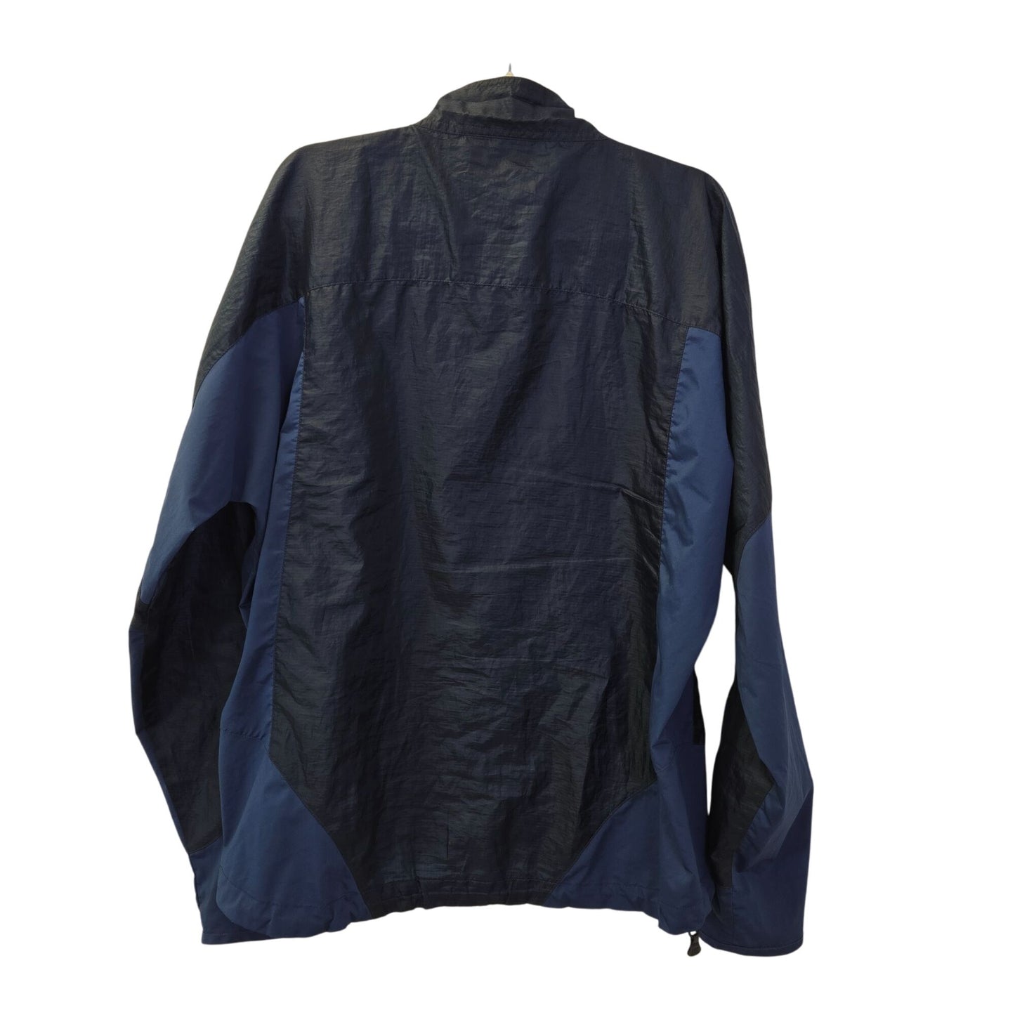 Helly Hansen Blue Color Block Full Zip Packable Windbreaker Jacket Size XL