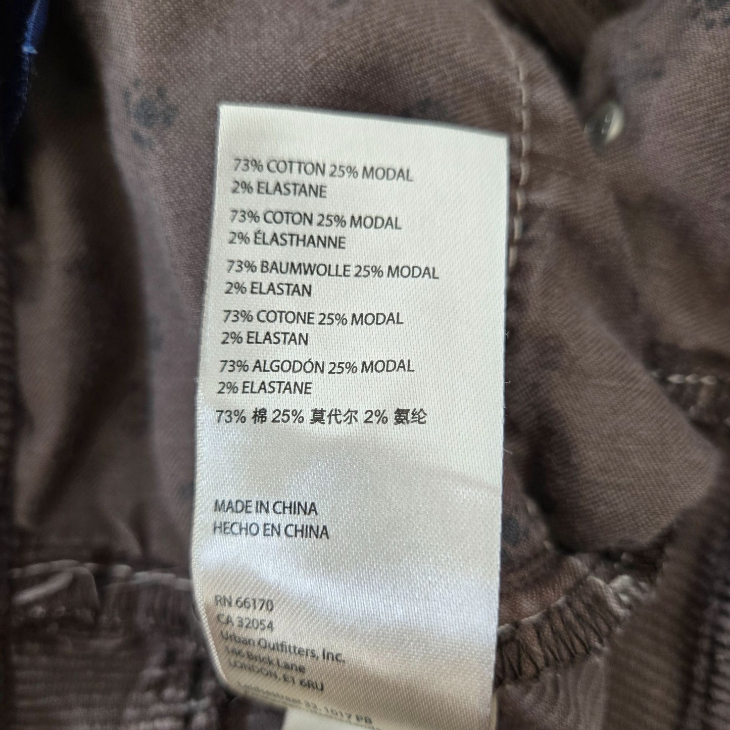 Anthropologie Pilcro The Icon Corduroy Bootcut Pants Size 27
