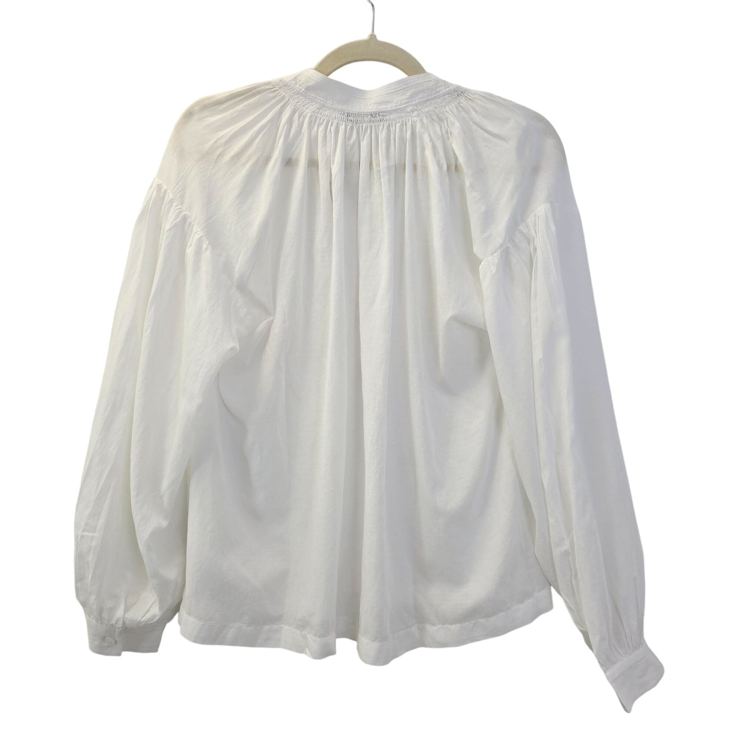 NWT Madewell Boho Shirred Oversized Popover Top Size XS