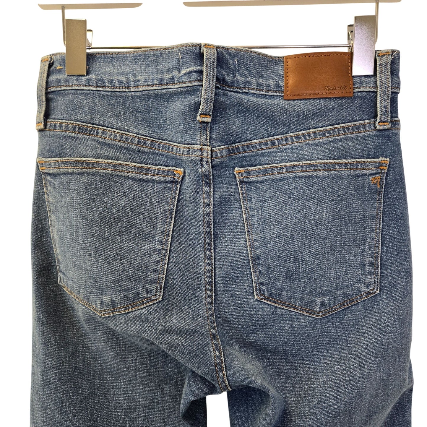 Madewell 10" High Rise Skinny Button Fly Closure Jeans Size 27