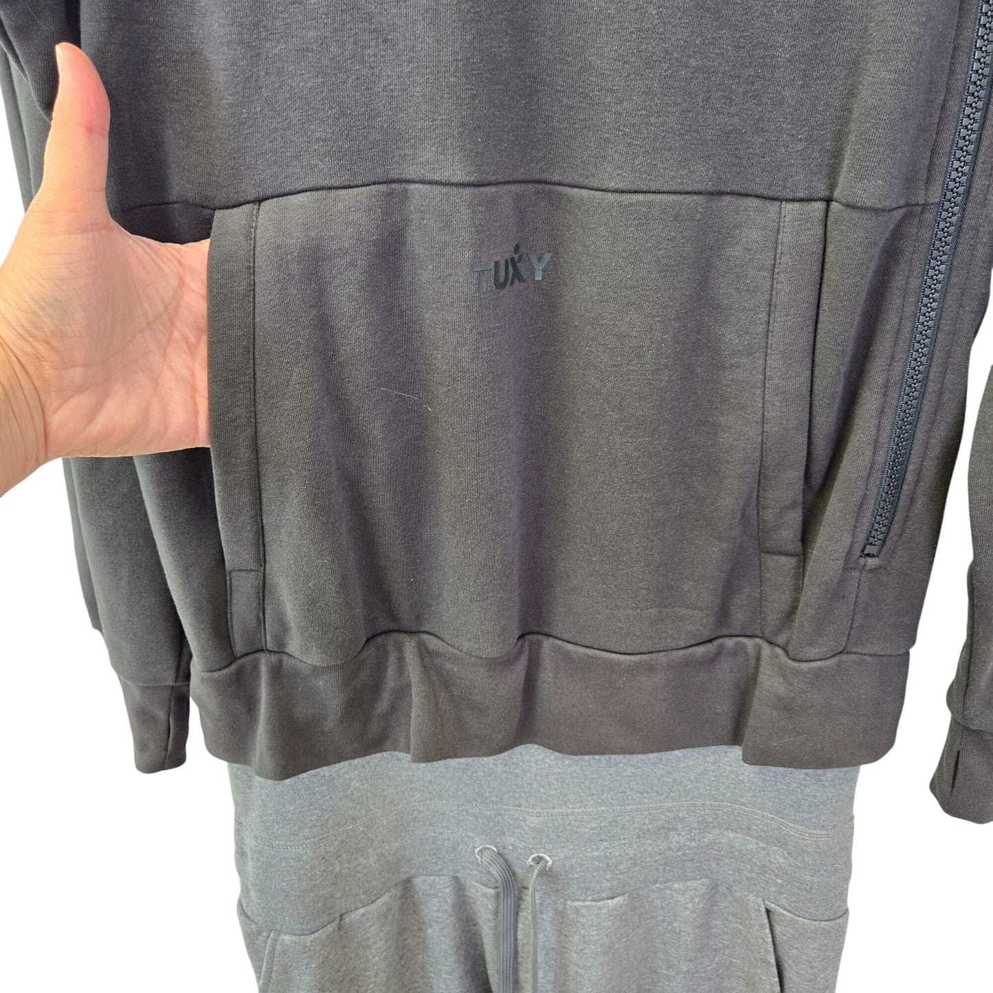 Tuxy One Piece Sweatshirt Style Loungewear Jumpsuit Size Men's Large