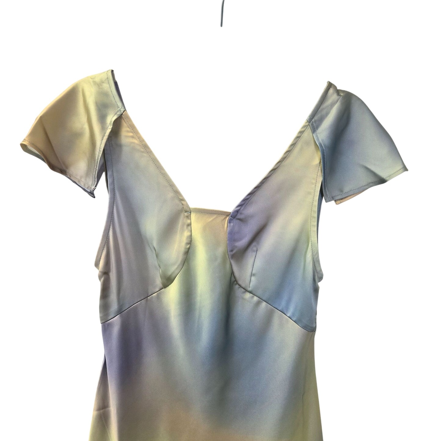 NWT WeWoreWhat Lace Midi Silky Charmeuse Maxi Slip Dress Size 0