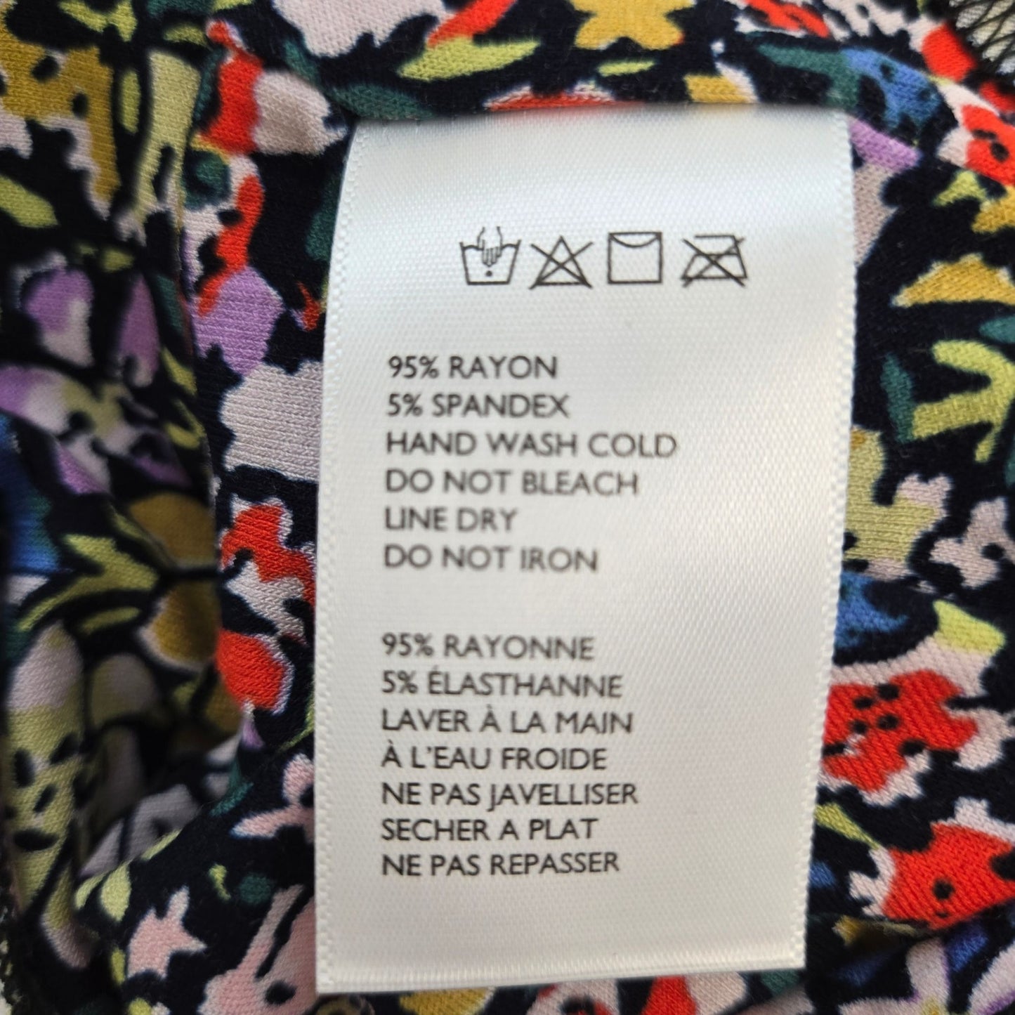 NWT Urban Outfitters Floral Jersey Fabric Mini Dress Size Large