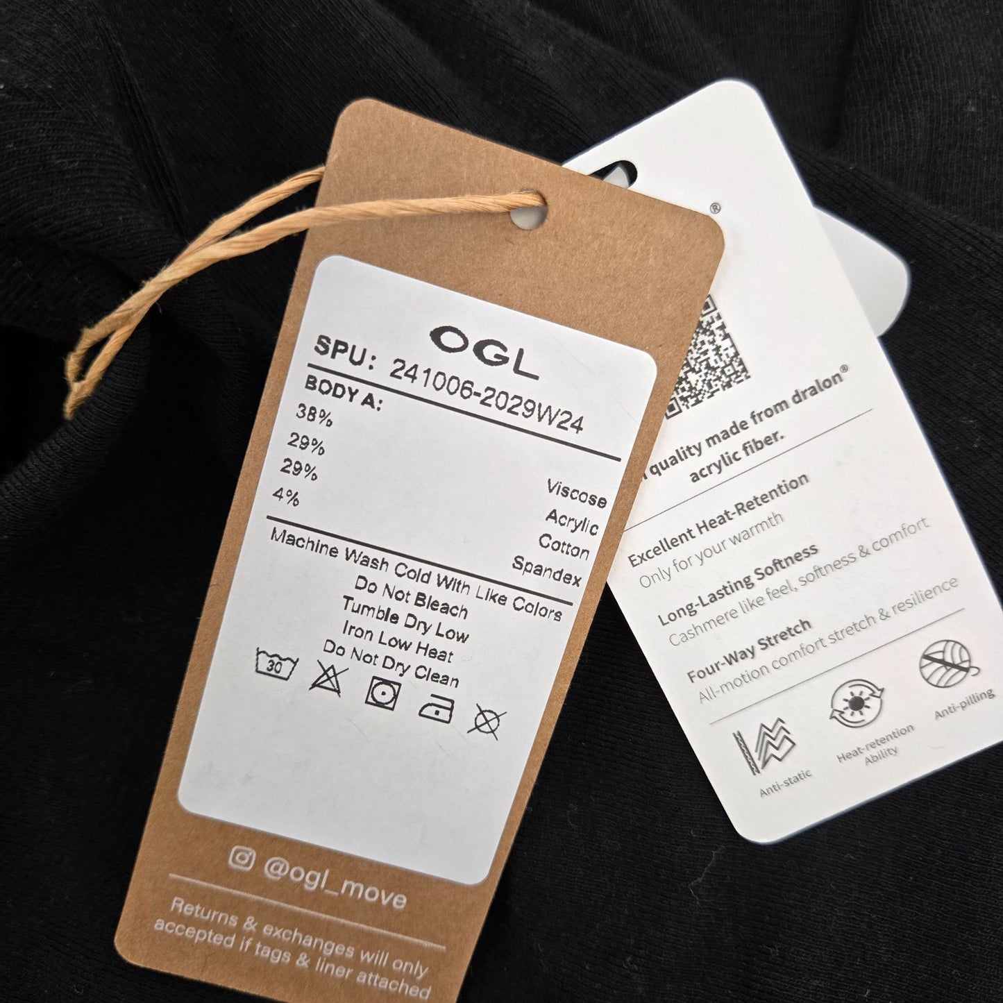 NWT OGL Surplice Wrap Side Ruched Long Sleeve Top Size Medium