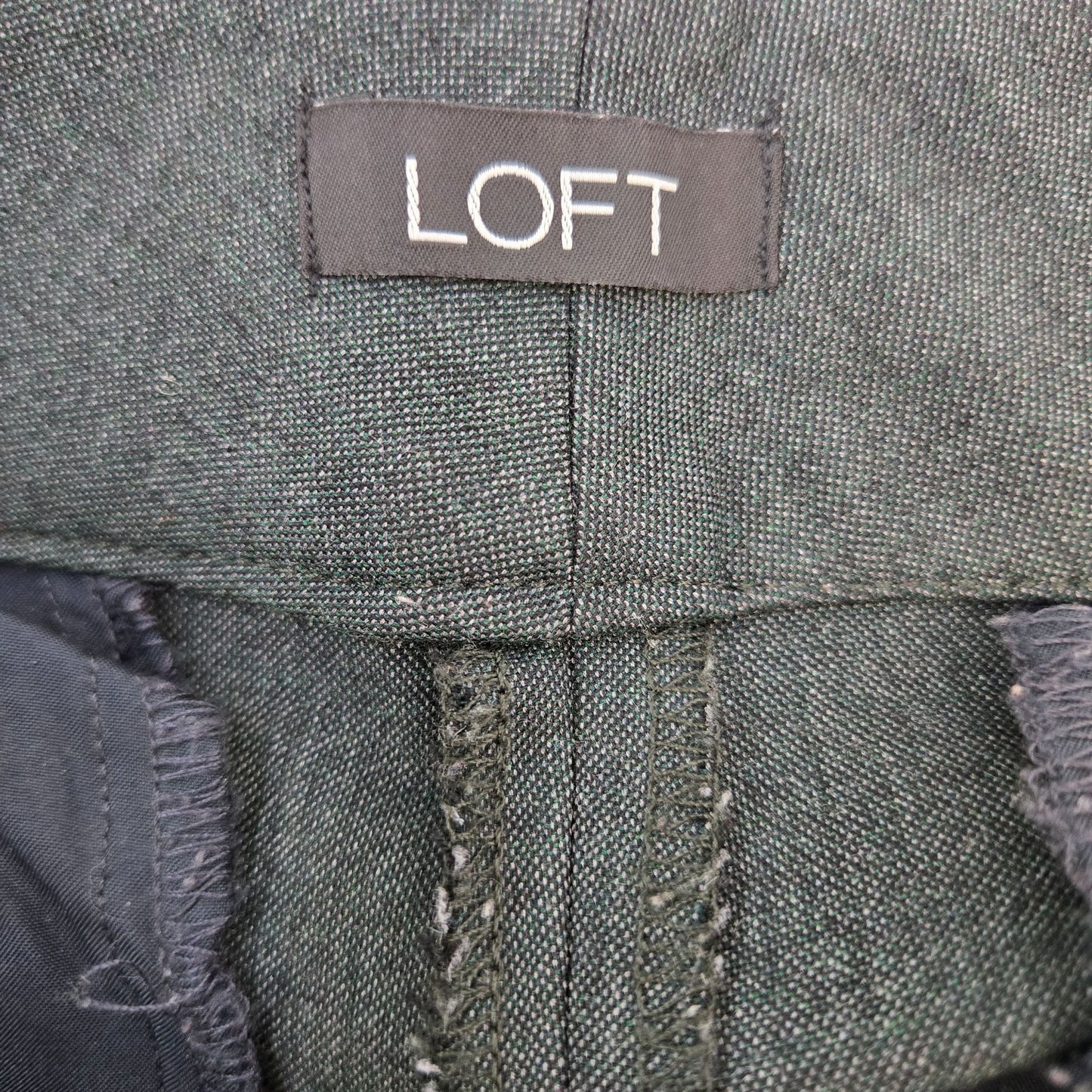 Loft Curvy Slim Trouser Ankle Pants Size 4