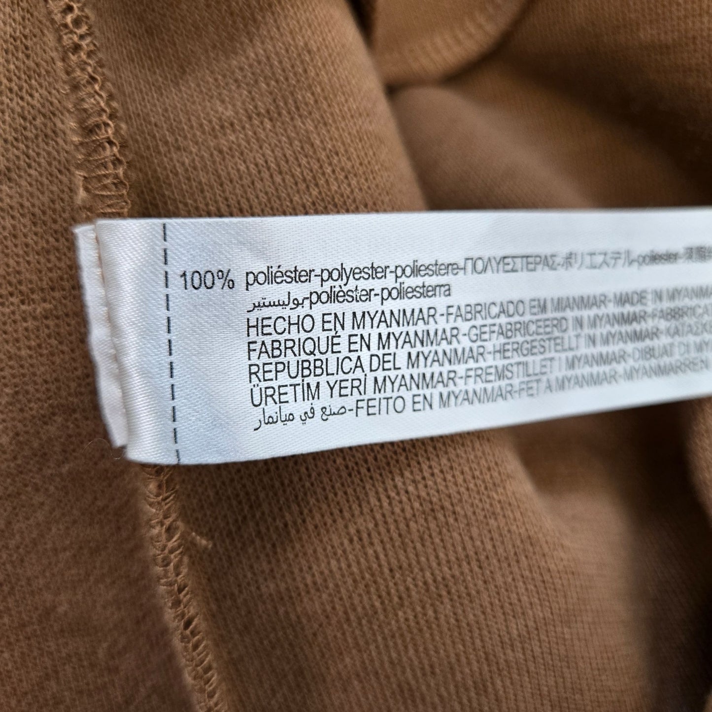 Zara Lapel Collar Open Longline Coat Size Small
