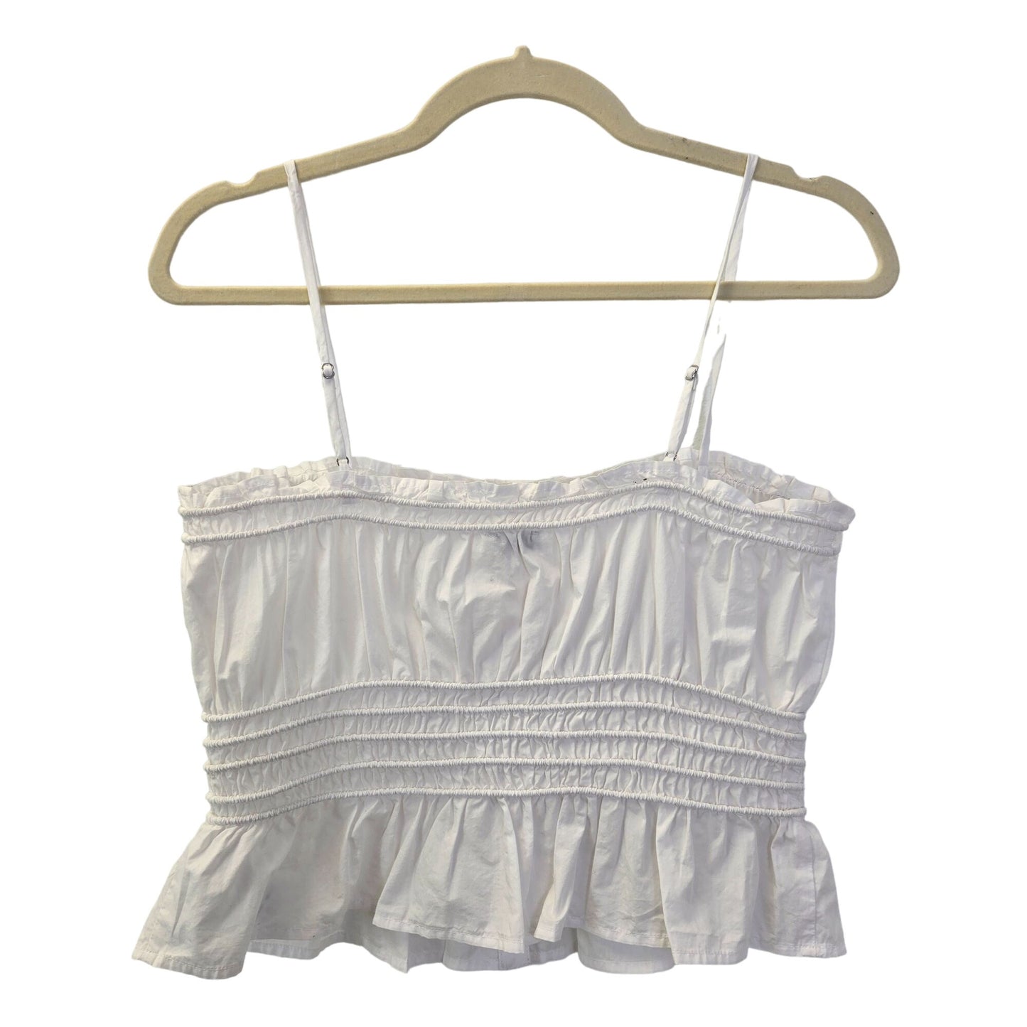 NWT Madewell Sally Structured Cropped Camisole Top Size Small