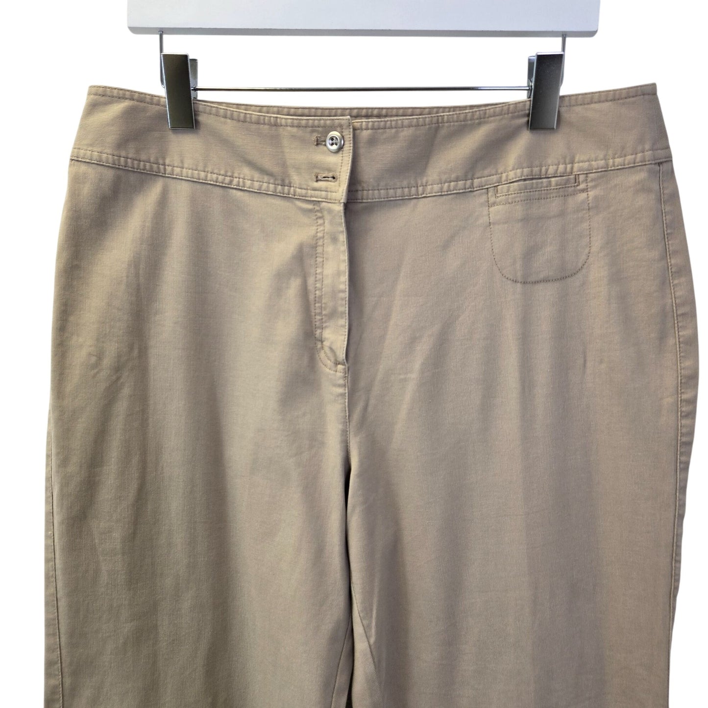 NWT Chico's Micro-Corduroy Straight Leg Pants Size Chico's 3/XL