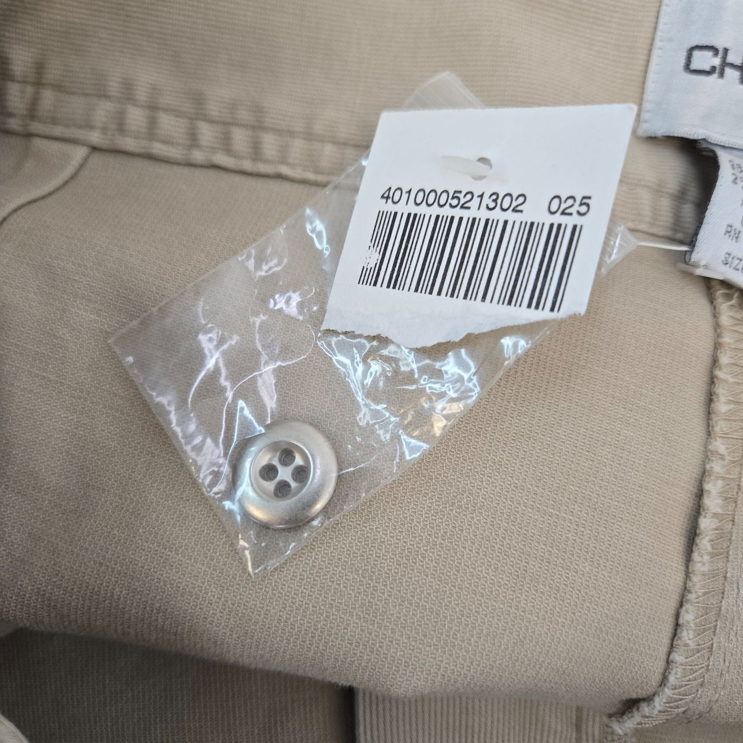 NWT Chico's Micro-Corduroy Straight Leg Pants Size Chico's 3/XL