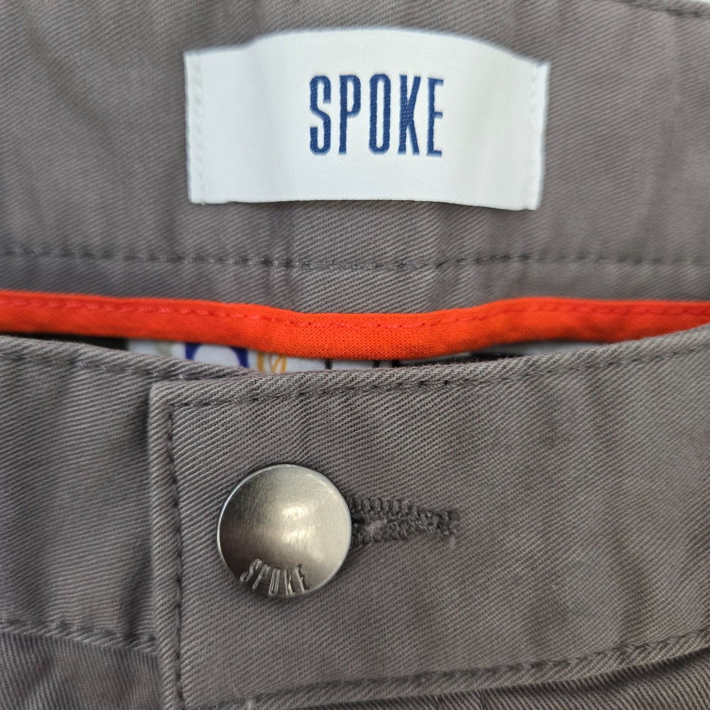 Spoke Fives Build C Button Fly Casual Pants Size 37x32