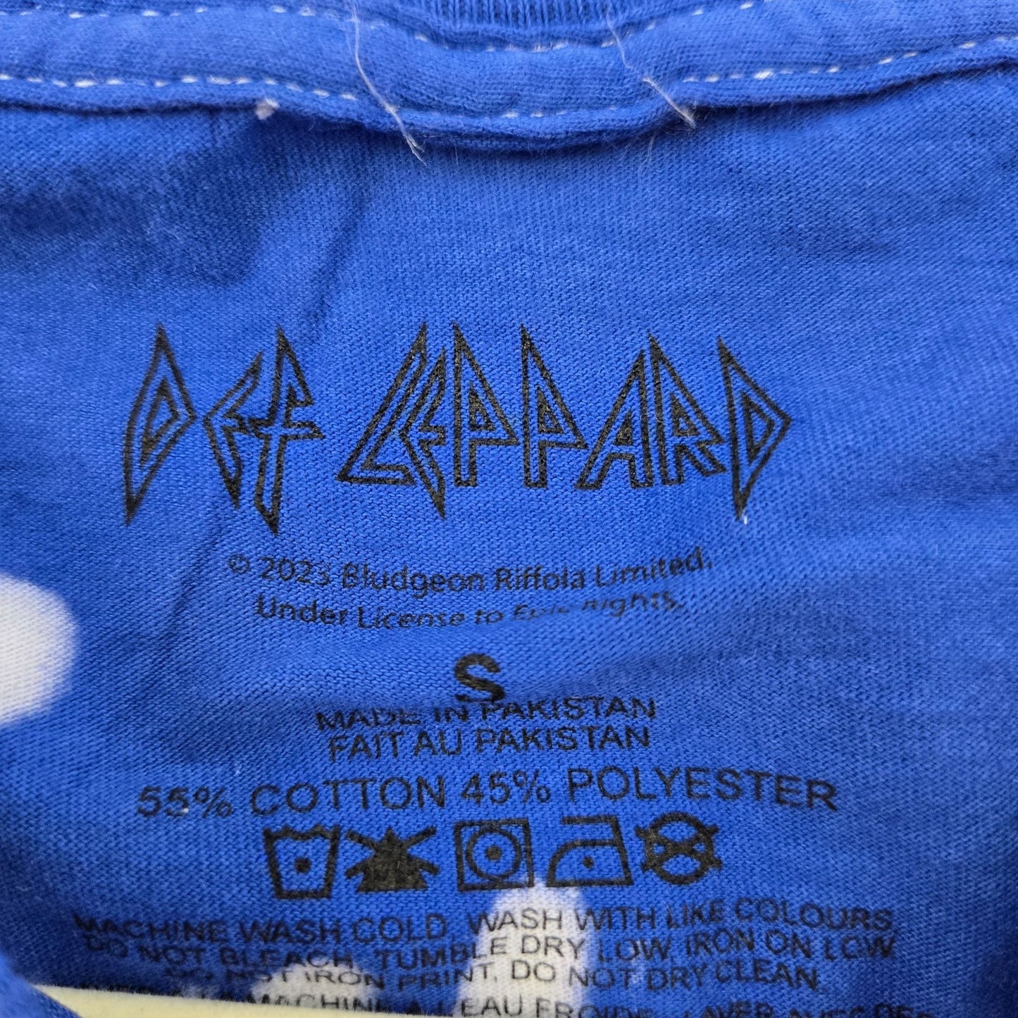 NWOT Def Leppard Licensed Animal Graphic Band Tee Size Small