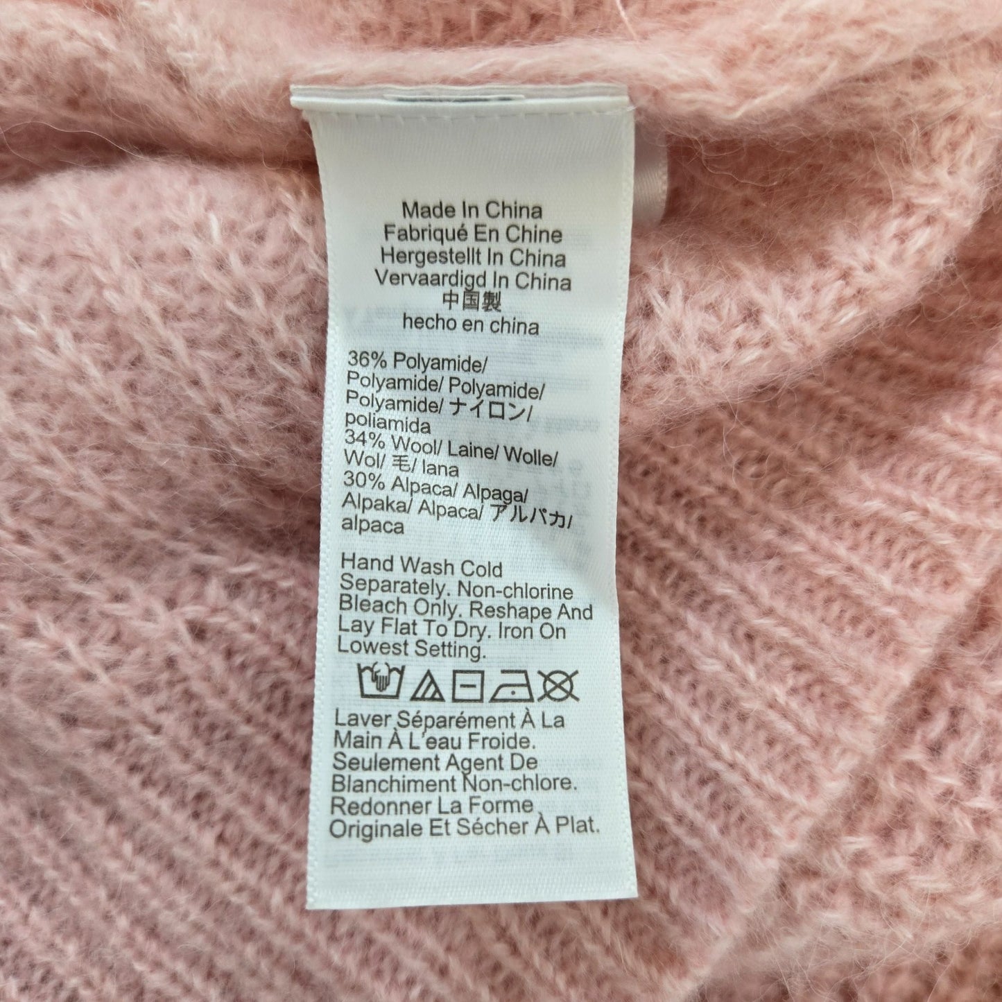 NWT J. Crew Airy Alpaca & Wool Blend Ribbed Turtleneck Sweater Size XL