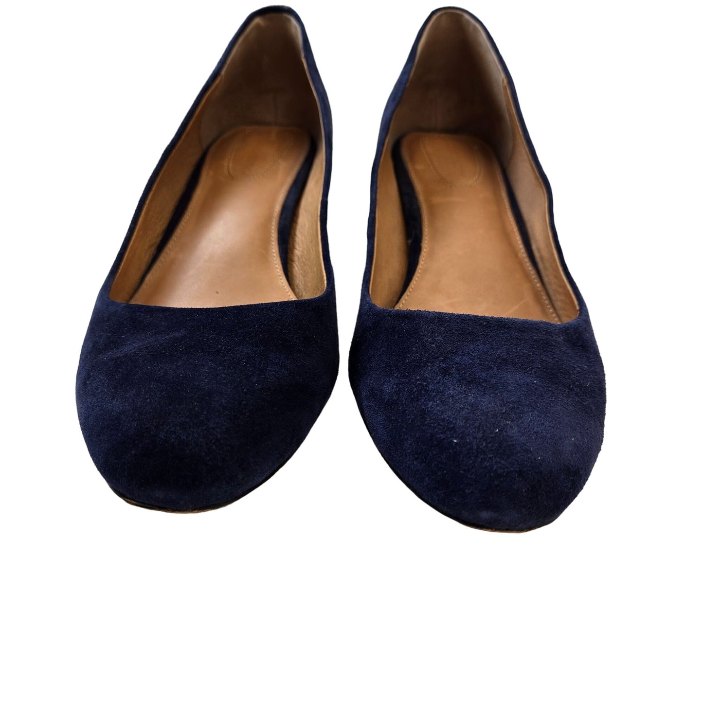 Corso Como Suede Leather Rounded Toe Heels Size 10M