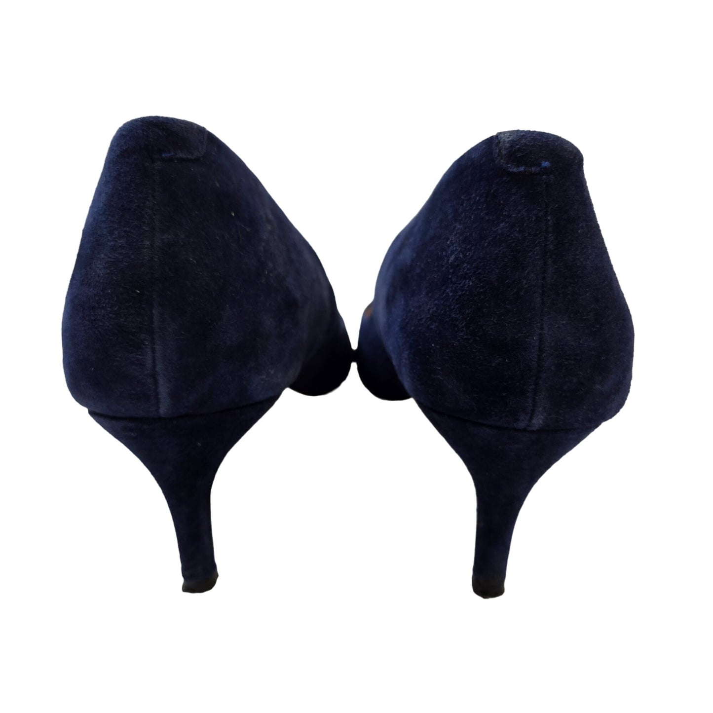 Corso Como Suede Leather Rounded Toe Heels Size 10M