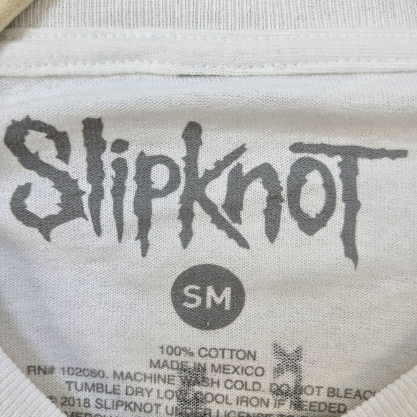 NWOT Slipknot Licensed Graphic Band Tee Tour 2021 Size Small