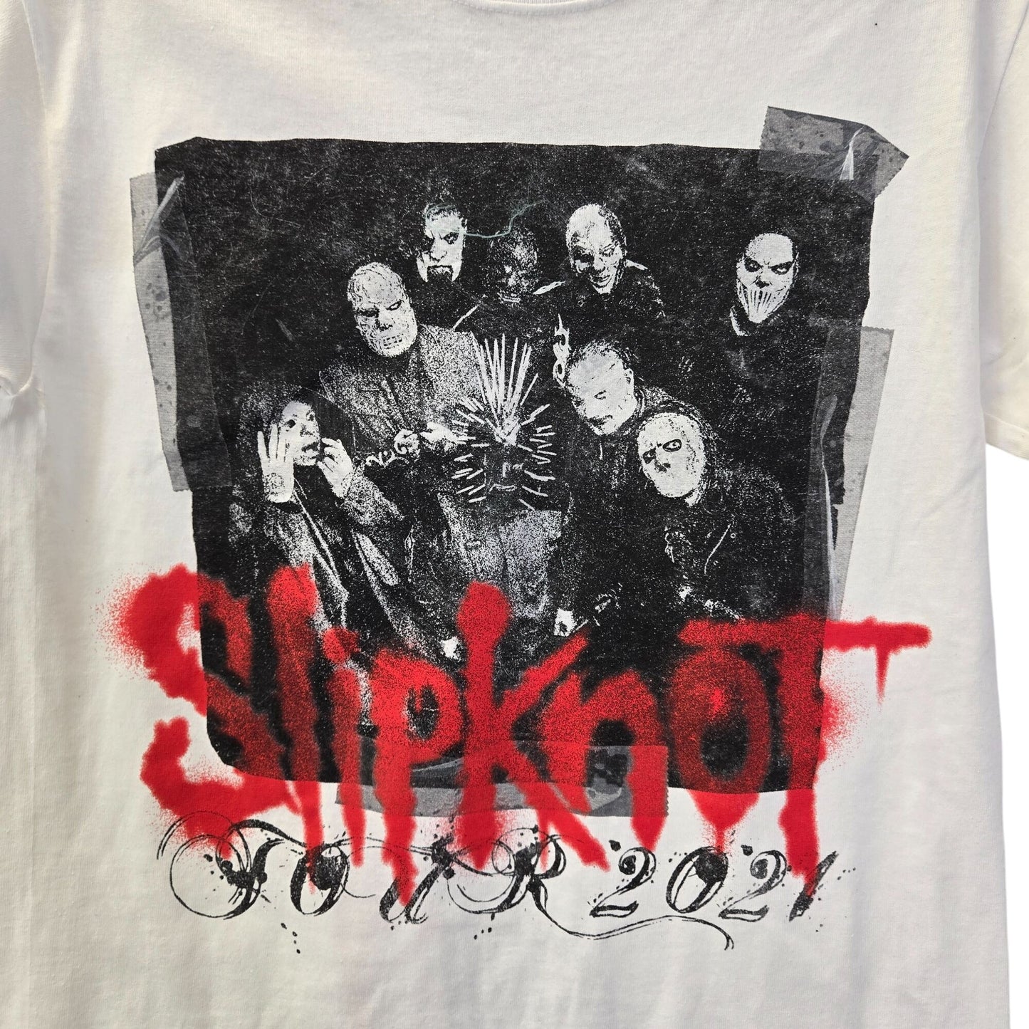 NWOT Slipknot Licensed Graphic Band Tee Tour 2021 Size Small