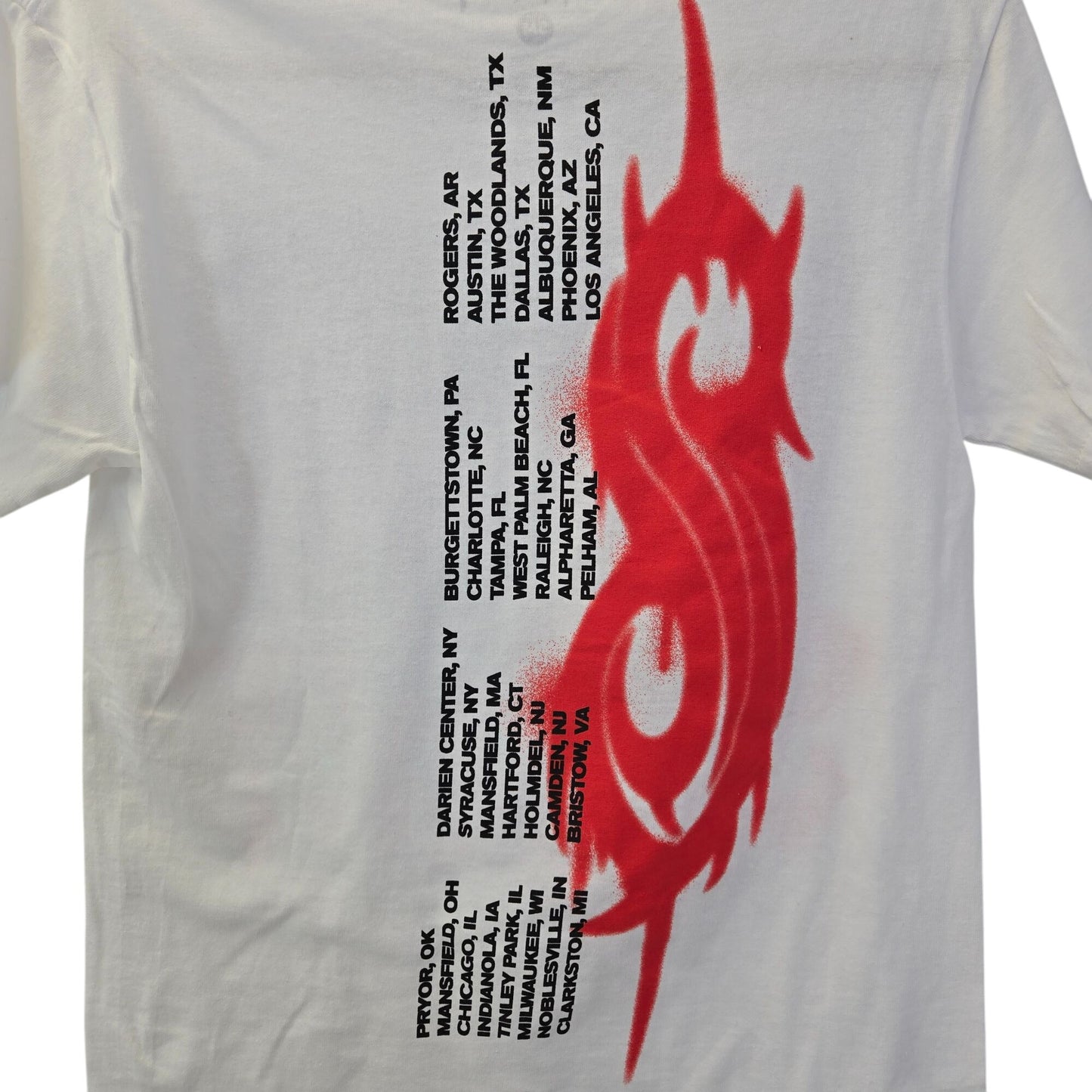 NWOT Slipknot Licensed Graphic Band Tee Tour 2021 Size Small