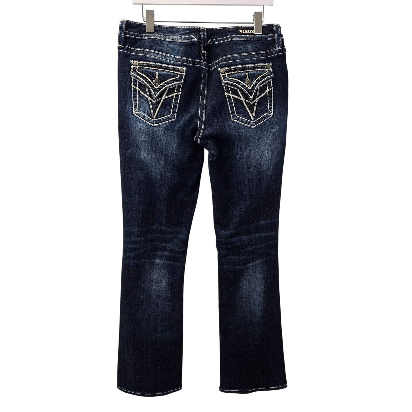 NWOT Vigoss New York Slim Bootcut Whipstitch Jeans Size 10