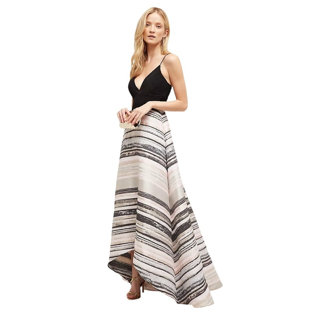 Badgley Mischka Collection Miramare Sleeveless Special Occasion Gown Size 6