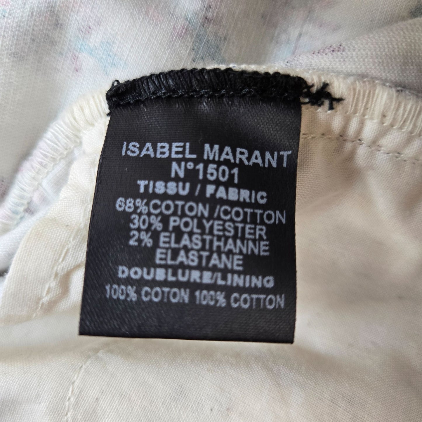 NWT Isabel Marant Etoile Floral Micro-Corduroy Slim Pants Size 36/US 4