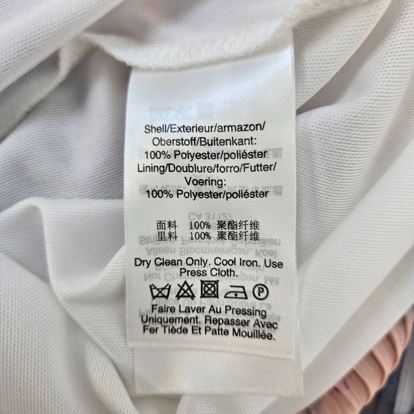 DKNY Watercolor Print Pleated Shift Dress Size 12