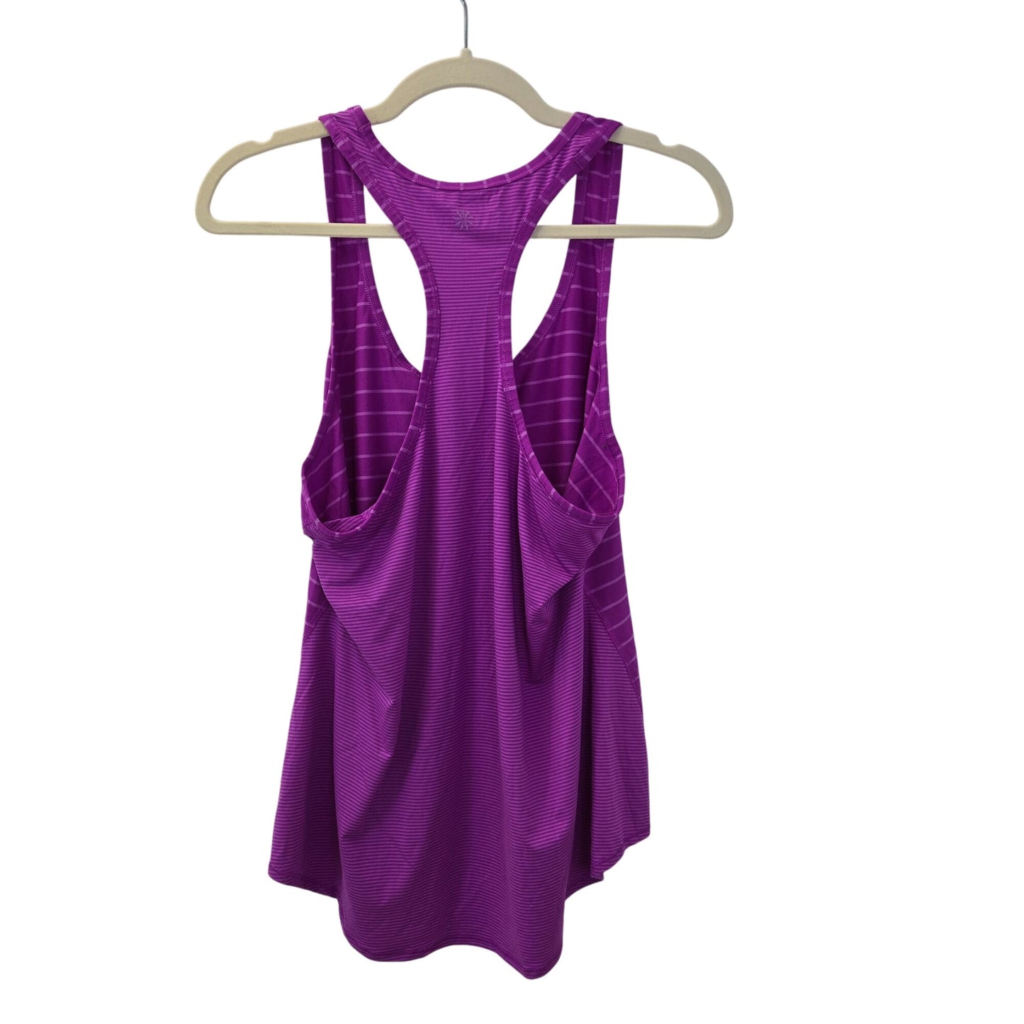 Athleta Chi Striped Racerback Activewear Tank Top Size Large