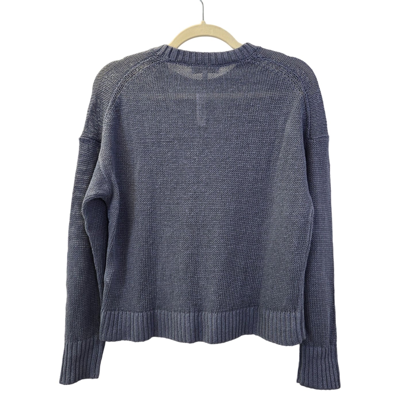 NWT Madewell 100% Linen Knit Crewneck Sweater Size Small