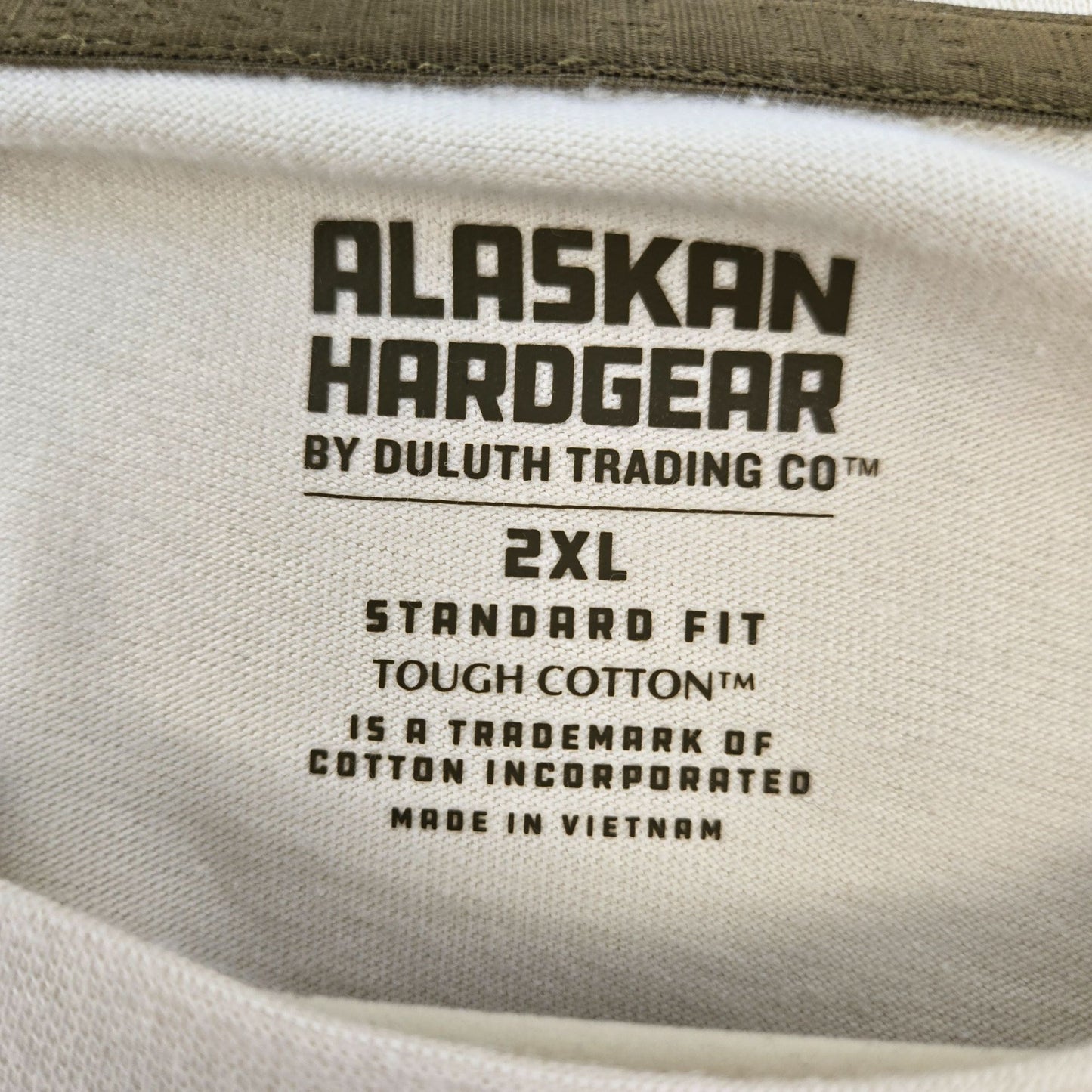 NWT Alaskan Hardgear Tough Cotton Long Sleeve T-shirt Size 2XL