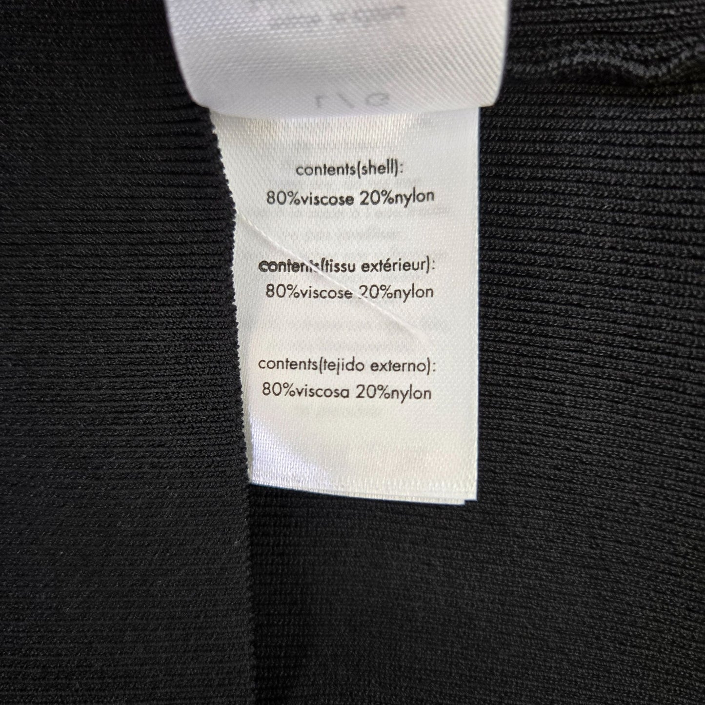 NWT WeWoreWhat Micro-Ribbed Stretchy Midi Skirt Size Large