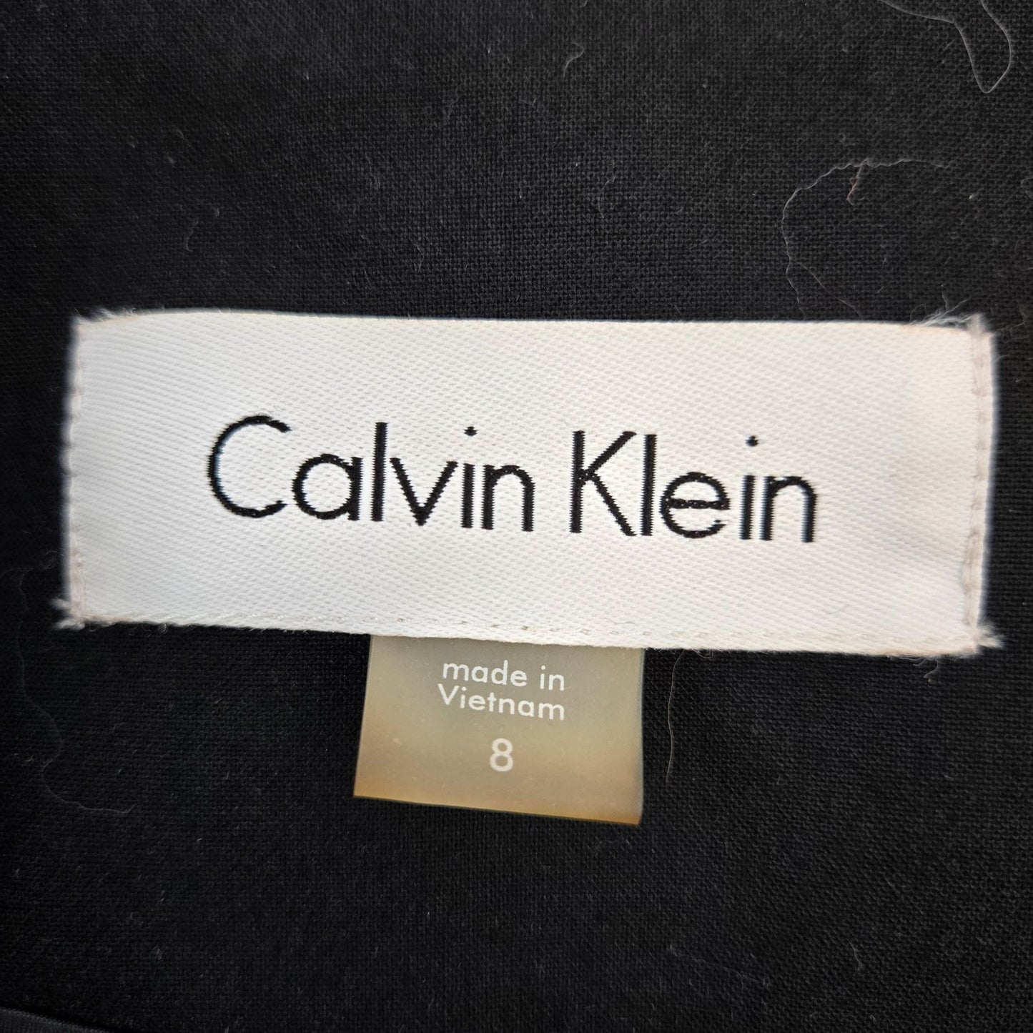 Calvin Klein Longline One Button Blazer Jacket Size 8