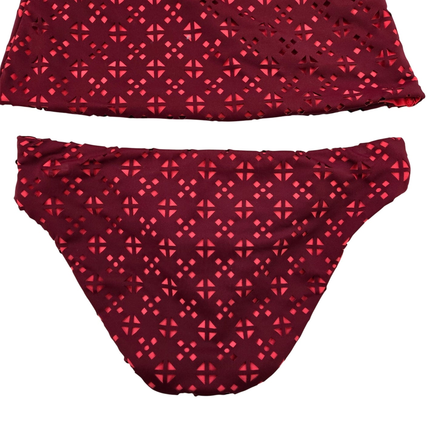 Loft Beach Laser Cut Tankini Bikini Set Size XS